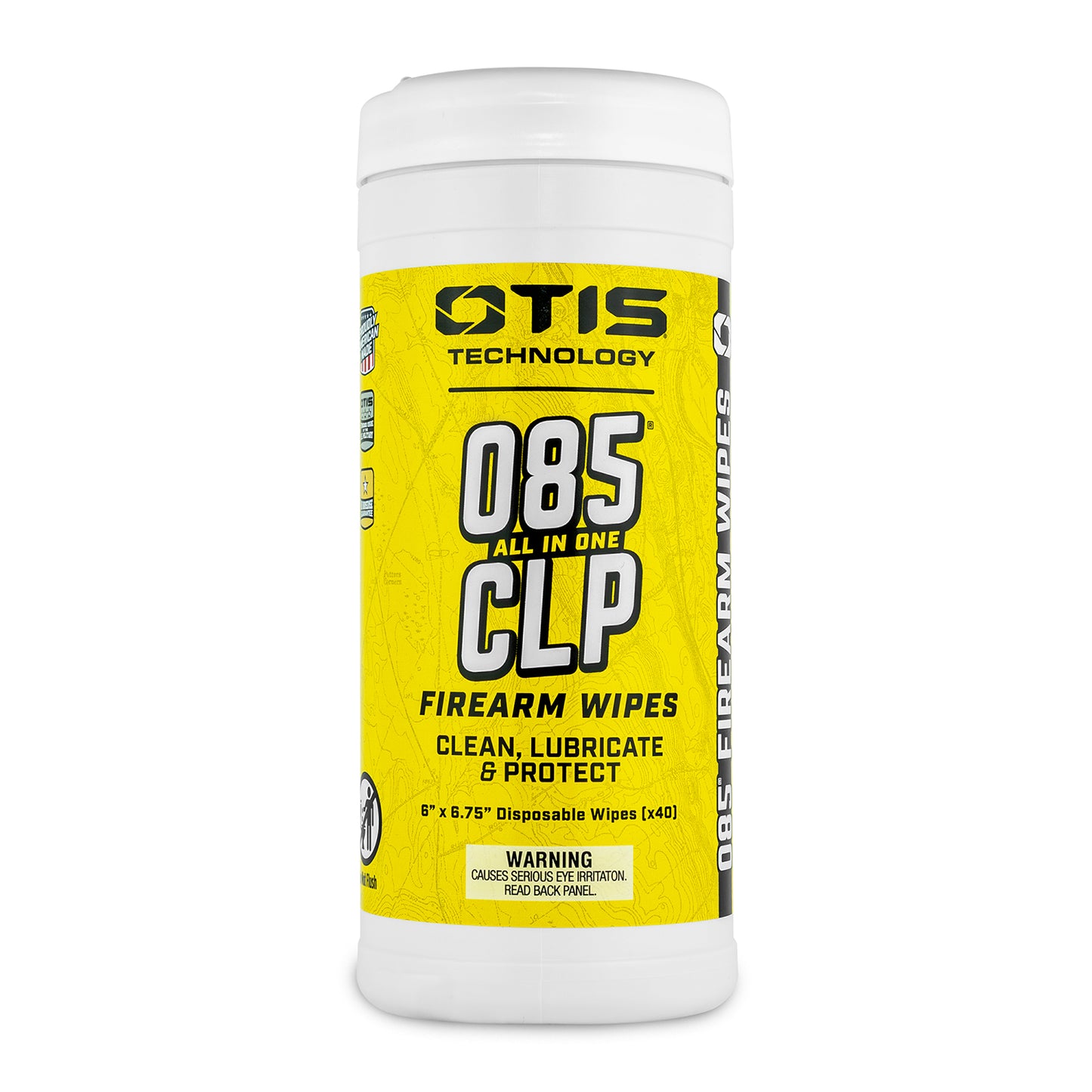 O85® CLP Wipes Canister (40 count)